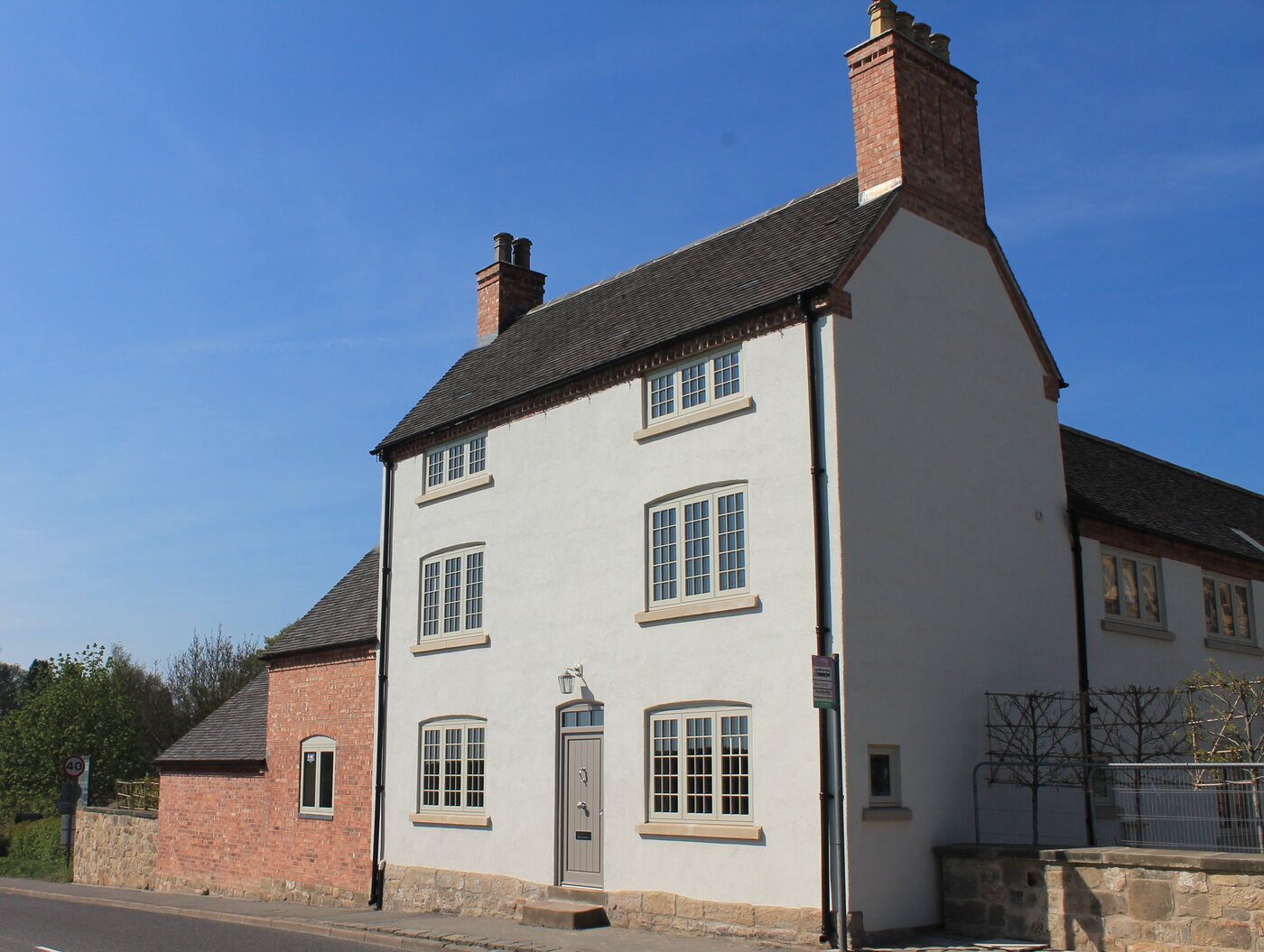 Restored period property at Bare Hills View